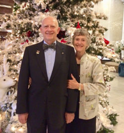 Bill and Barbara Walters.
